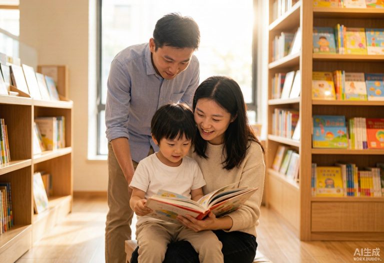广州开学季亲子在公园书店收心放电家庭出游