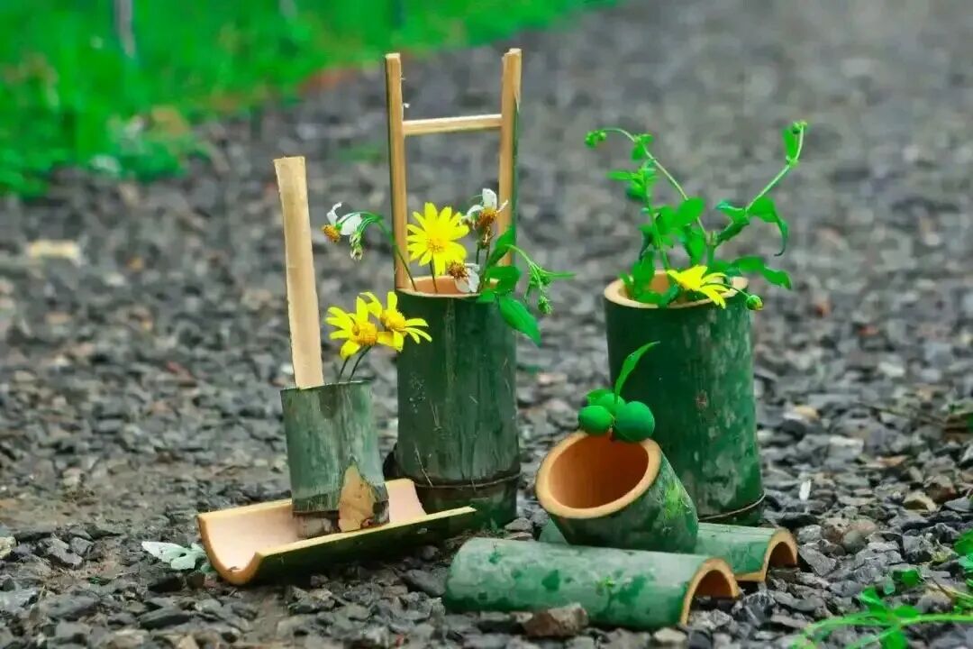 竹艺手作材料与成品